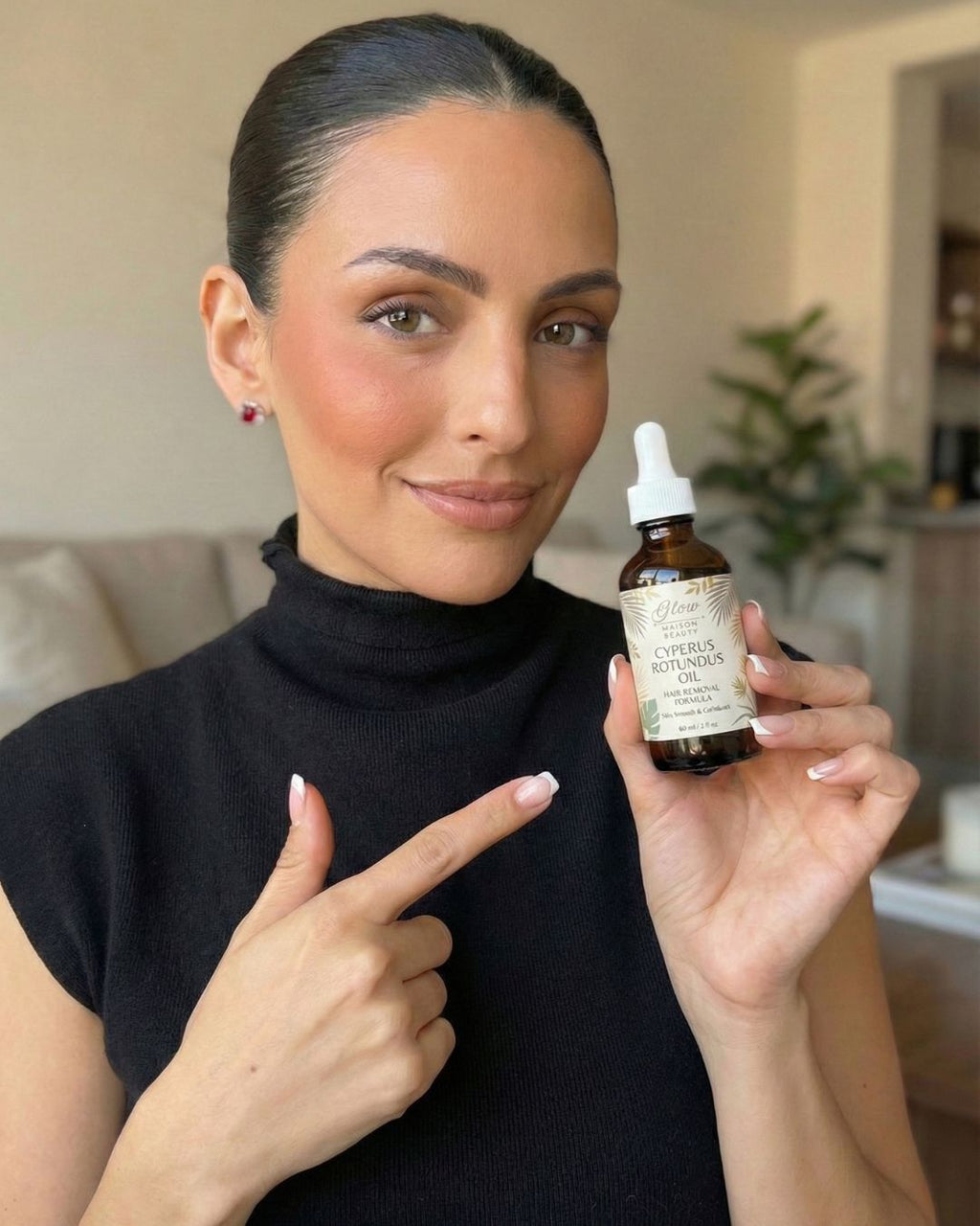 Cyperus Rotundus Oil™ | Aceite Corporal Reductor de Vello