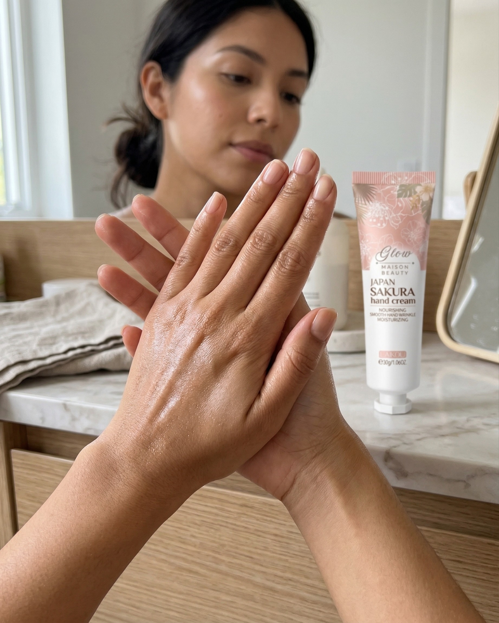 Crema de Manos Sakura – Hidratación y Reparación Intensiva