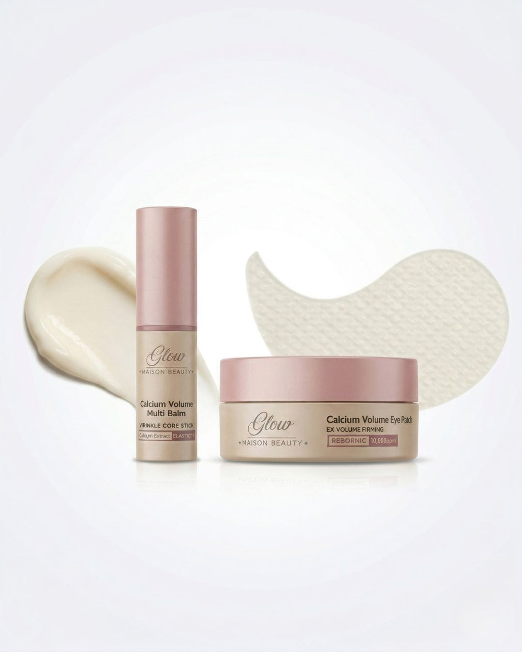 Calcium Volume Eye Patch + Multi Balm Set | Glow Maison Beauty