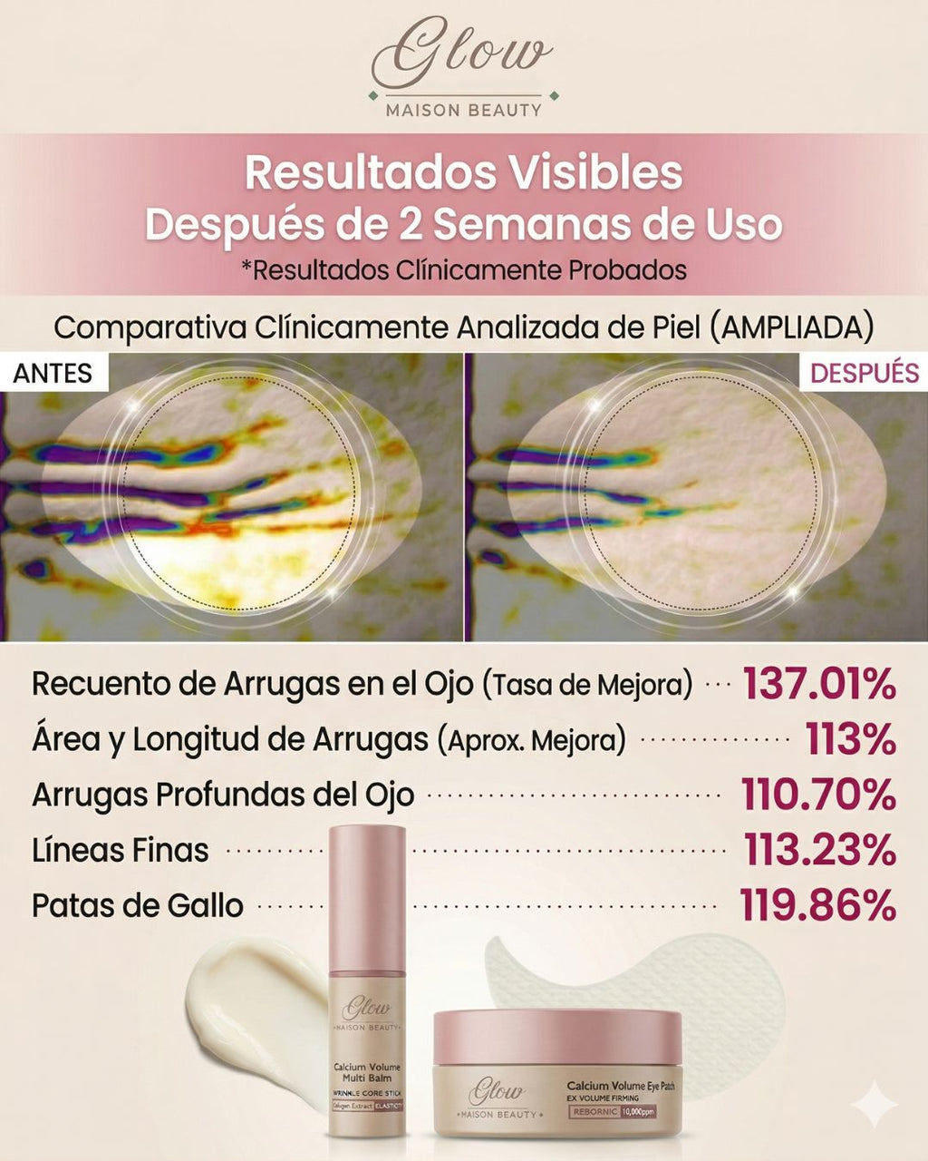 Calcium Volume Eye Patch + Multi Balm Set | Glow Maison Beauty