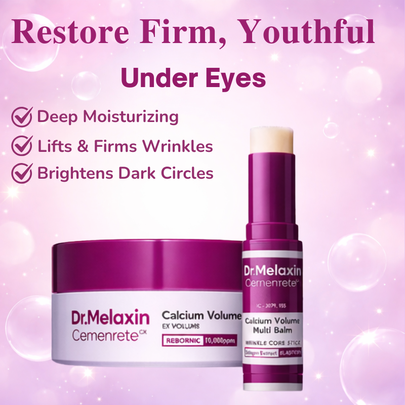 Calcium Volume Eye Patch + Multi Balm Set - Glow Maison Beauty
